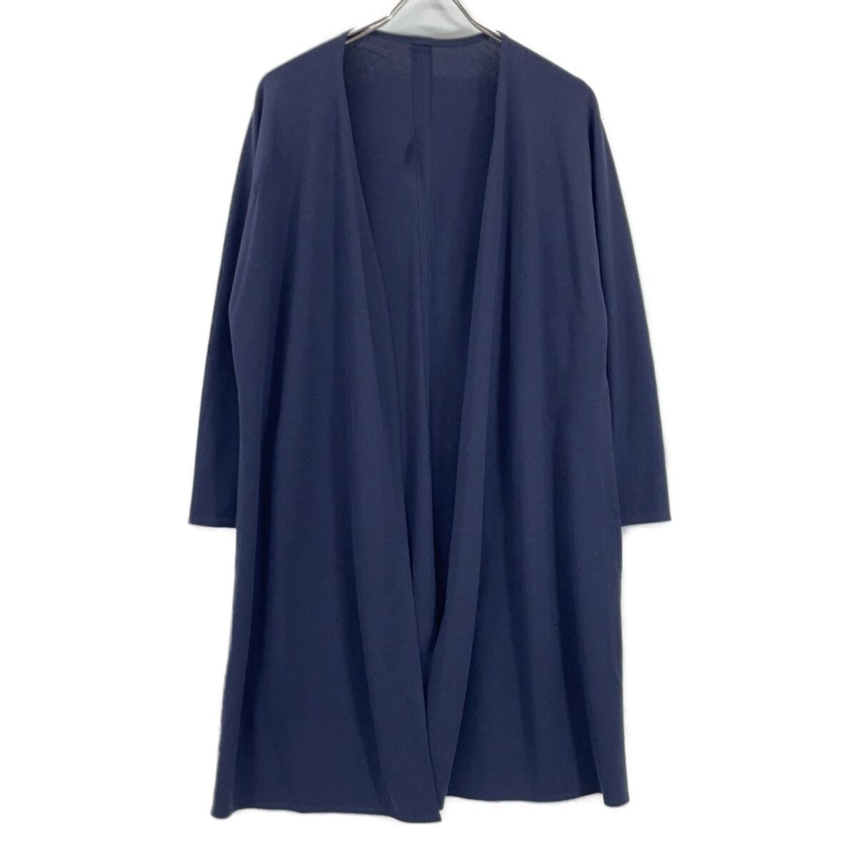 ヨーガンレール エンブロイダリー ウール×シルク ライトコート 羽織り 紺 JURGEN LEHL ヨーガンレール ﾈｲﾋﾞｰ ｼﾙｸ×ｳｰﾙ ﾛﾝｸﾞｶｰﾃﾞｨｶﾞﾝ - メルカリ