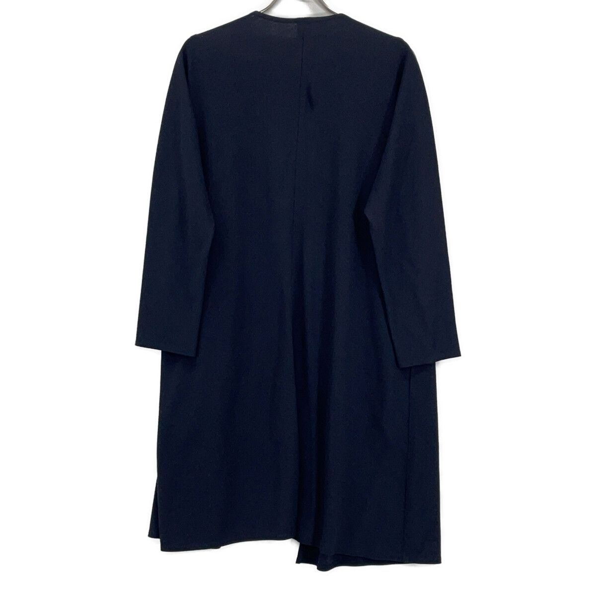 JURGEN LEHL ヨーガンレール ﾈｲﾋﾞｰ ｼﾙｸ×ｳｰﾙ ﾛﾝｸﾞｶｰﾃﾞｨｶﾞﾝ - メルカリ