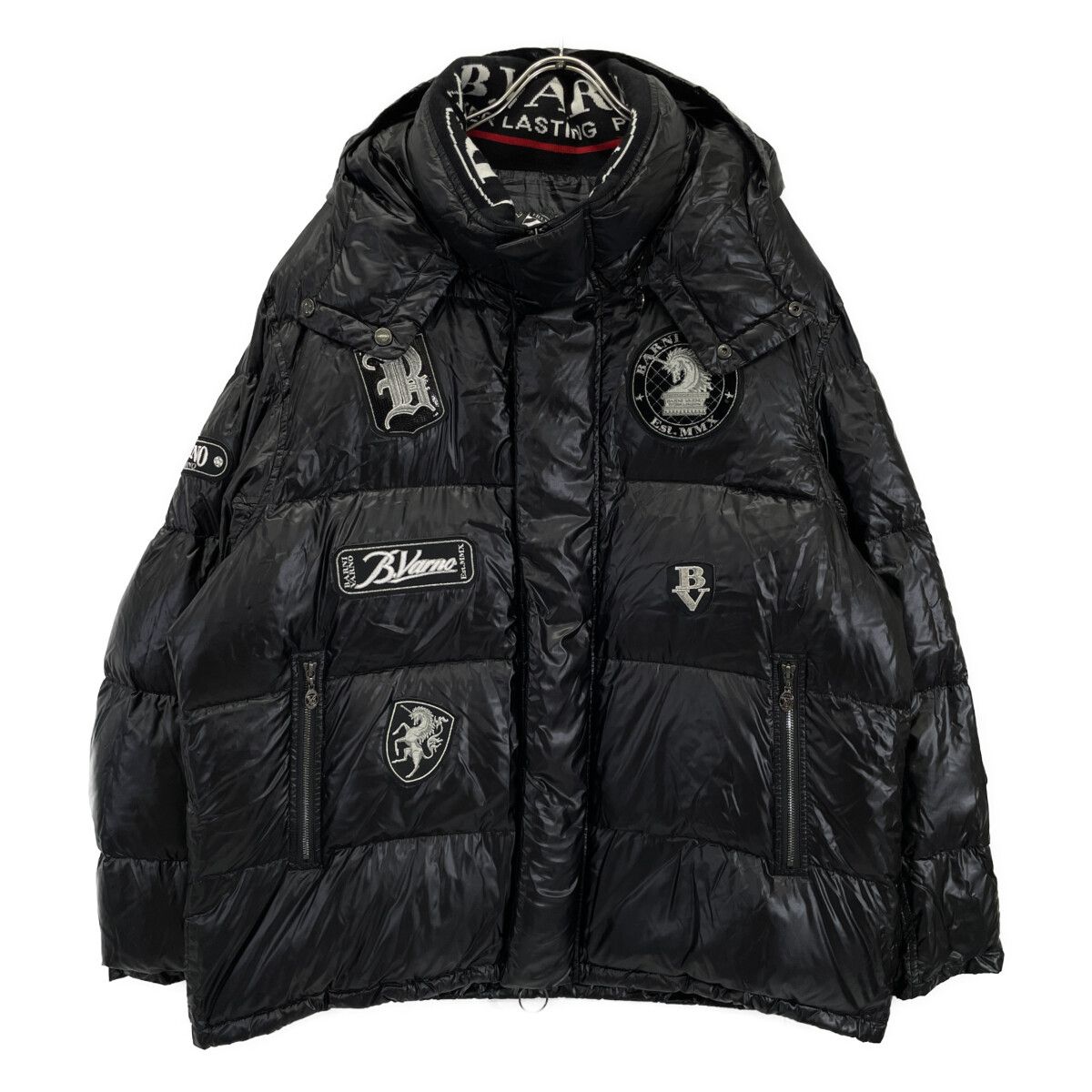 BARNI VARNO バーニヴァーノ ﾌﾞﾗｯｸ ﾀﾞｳﾝｼﾞｬｹｯﾄ 3L - メルカリ