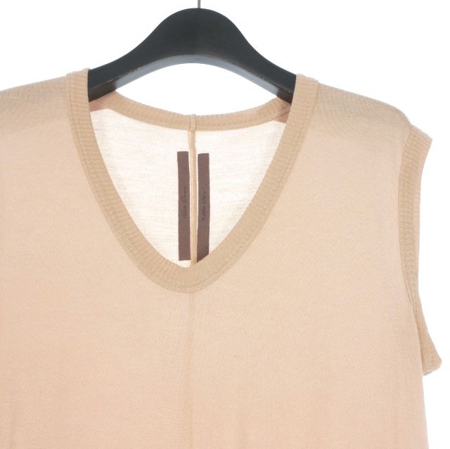 リックオウエンス Rick Owens 13AW PLINTH Vネック ノースリーブ