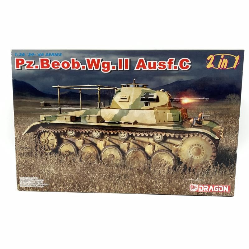 中古】ﾐﾘﾀﾘ）箱傷み)DR6812 1/35 Ⅱ号戦車砲兵観測ﾀｲﾌﾟ[10
