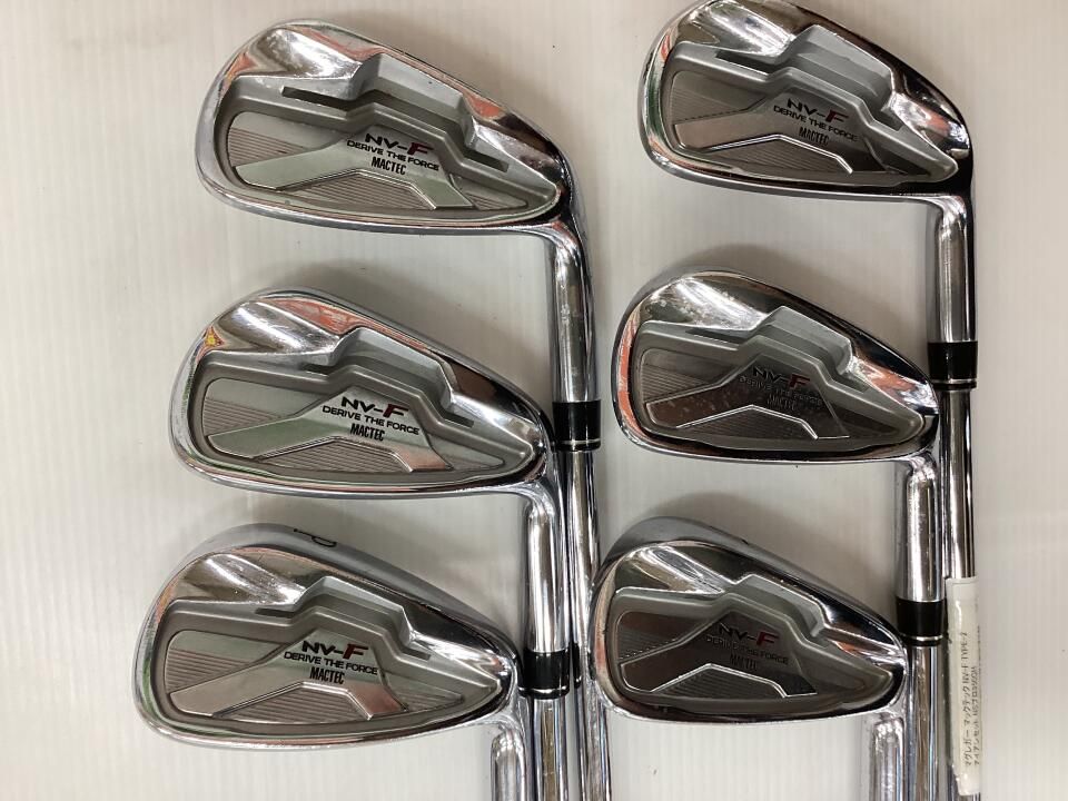 マックテックNV-F SR アイアンセット 5-9 P A S 8本セット マックテックNV-F SR アイアンセット 5-9 P A S 8本セット マックテックNV-