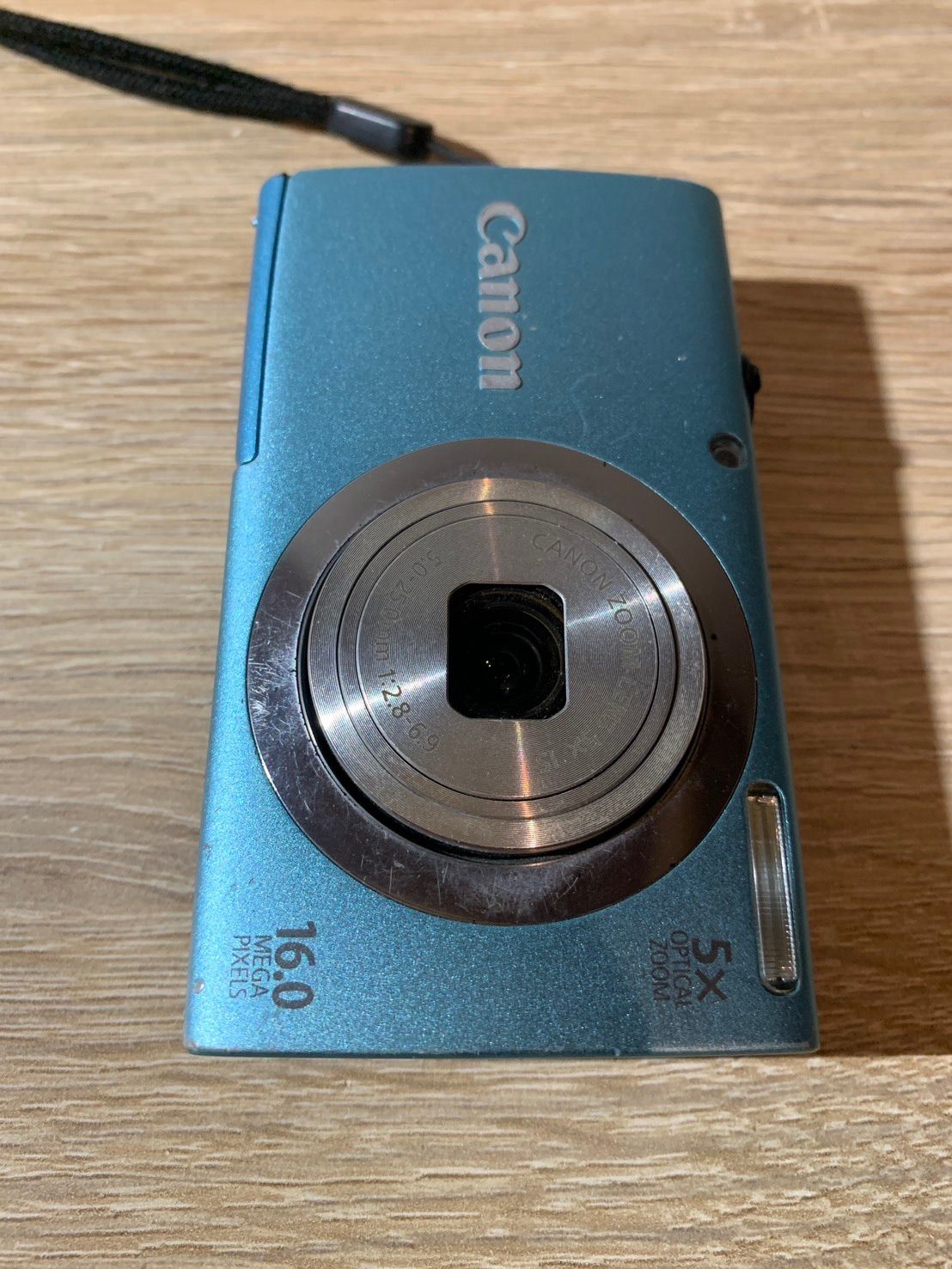 7383 Canon PowerShot A2400 IS ブルー デジカメ ジャンク品 - メルカリ