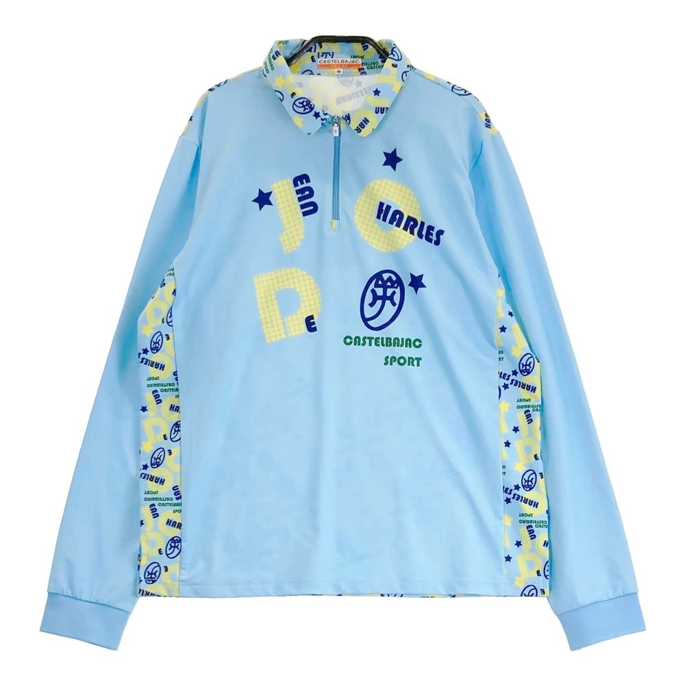 サイズ：44 CASTELBAJAC カステルバジャック デザイン切替 ハーフ