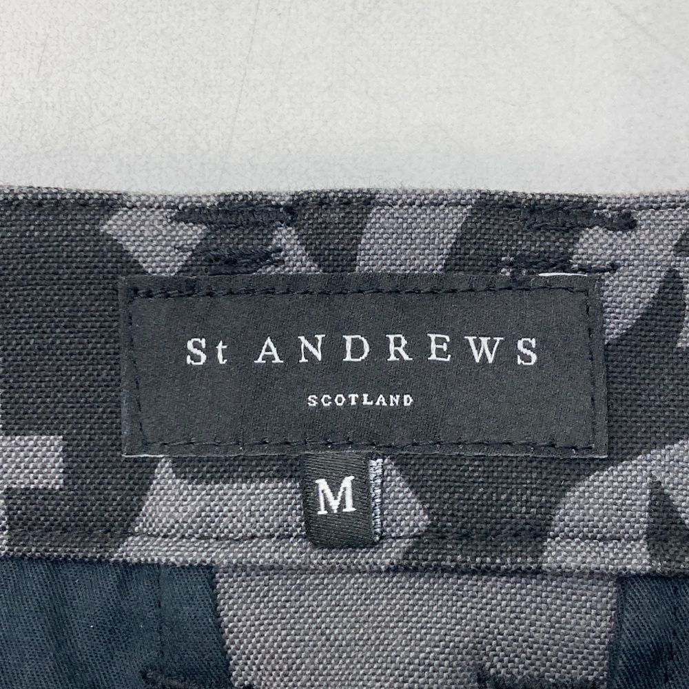 サイズ：M ST ANDREWS セントアンドリュース ストレッチスカート 総柄