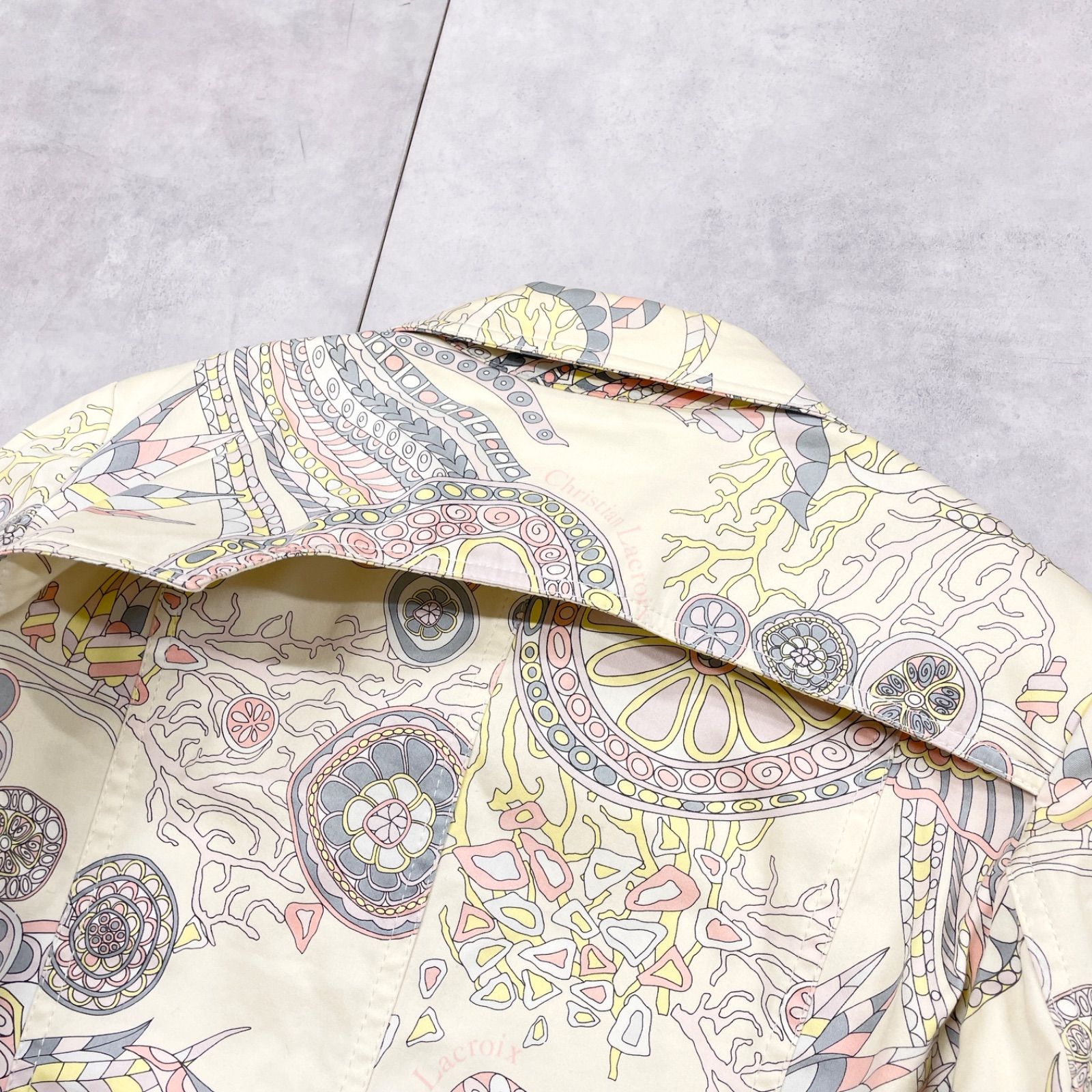 Christian Lacroix クリスチャンラクロワ ジャケット ブルゾン 総柄