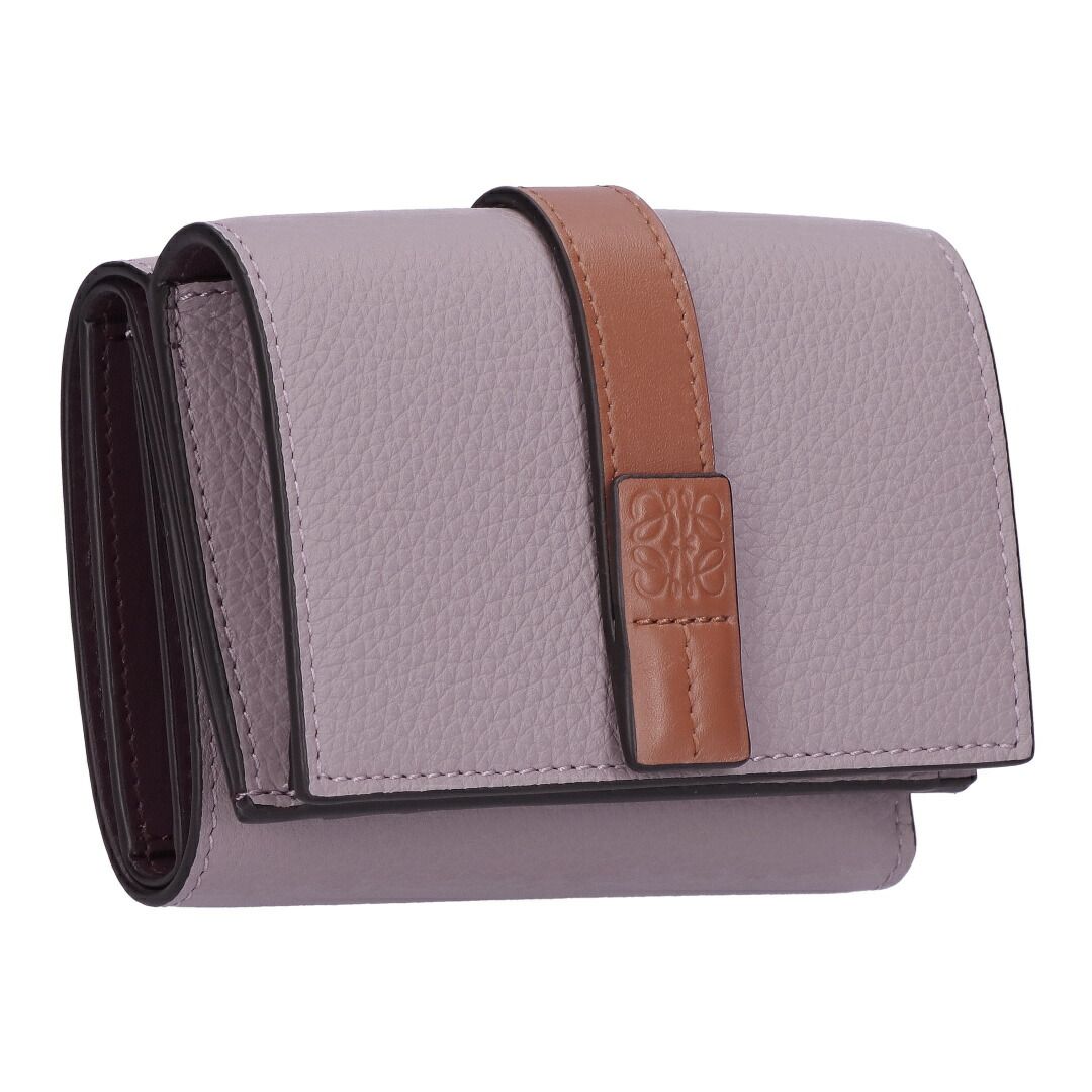 ロエベ LOEWE 折財布 三つ折り財布 ヴァーティカル ウォレット 