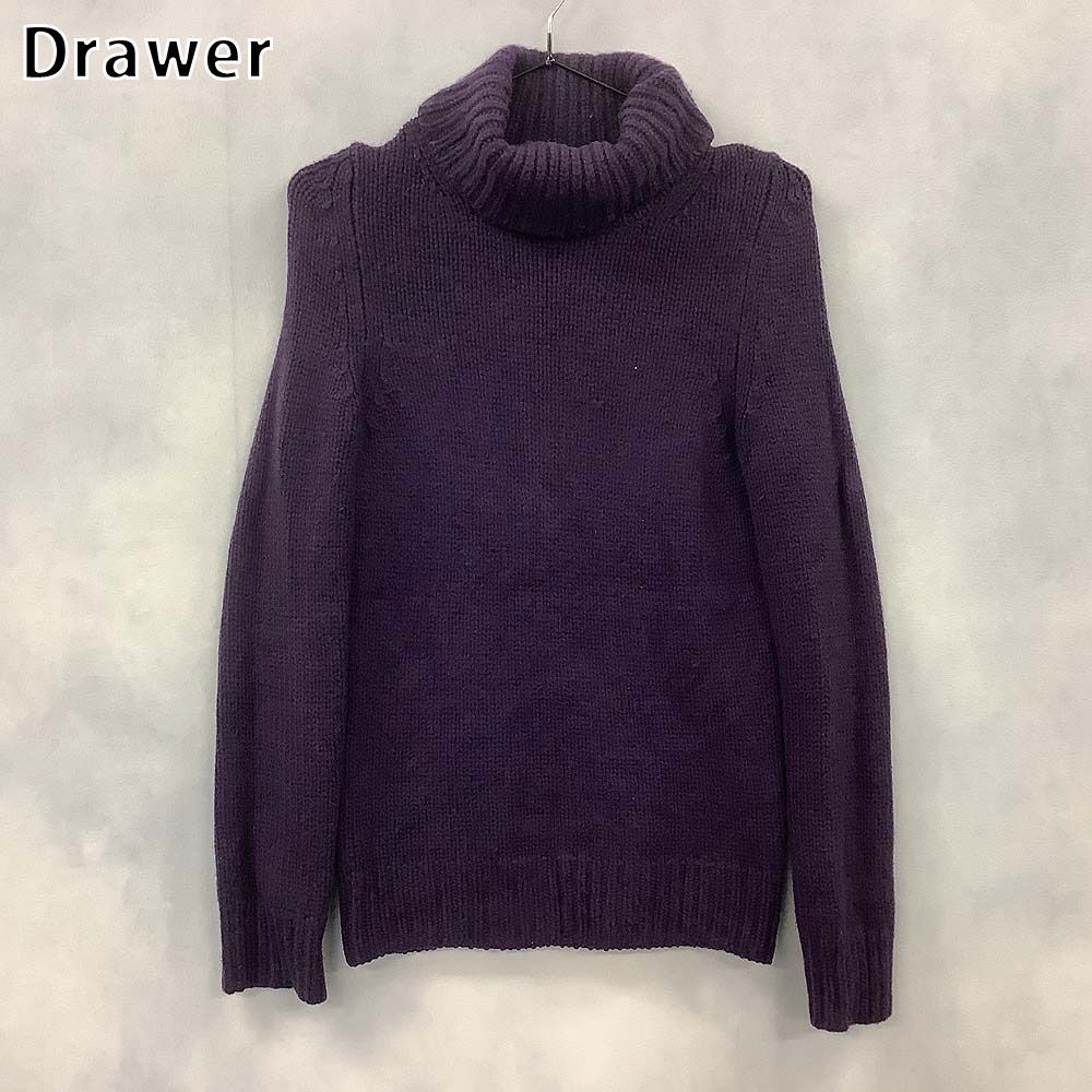 Drawer カシミヤ100% セーター Drawer ドゥロワー セーター カシミヤ100％ 【公式通販】