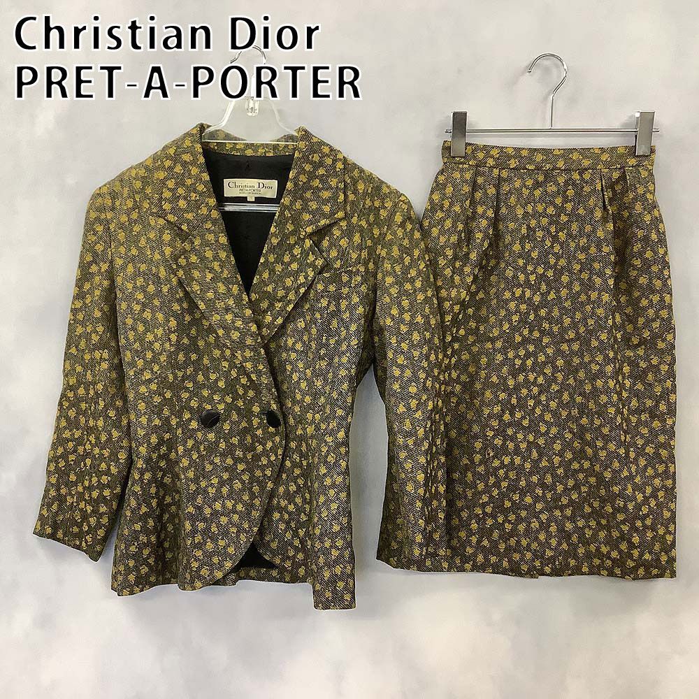 Christian Dior PRET-A-PORTER クリスチャンディオール スカートスーツ