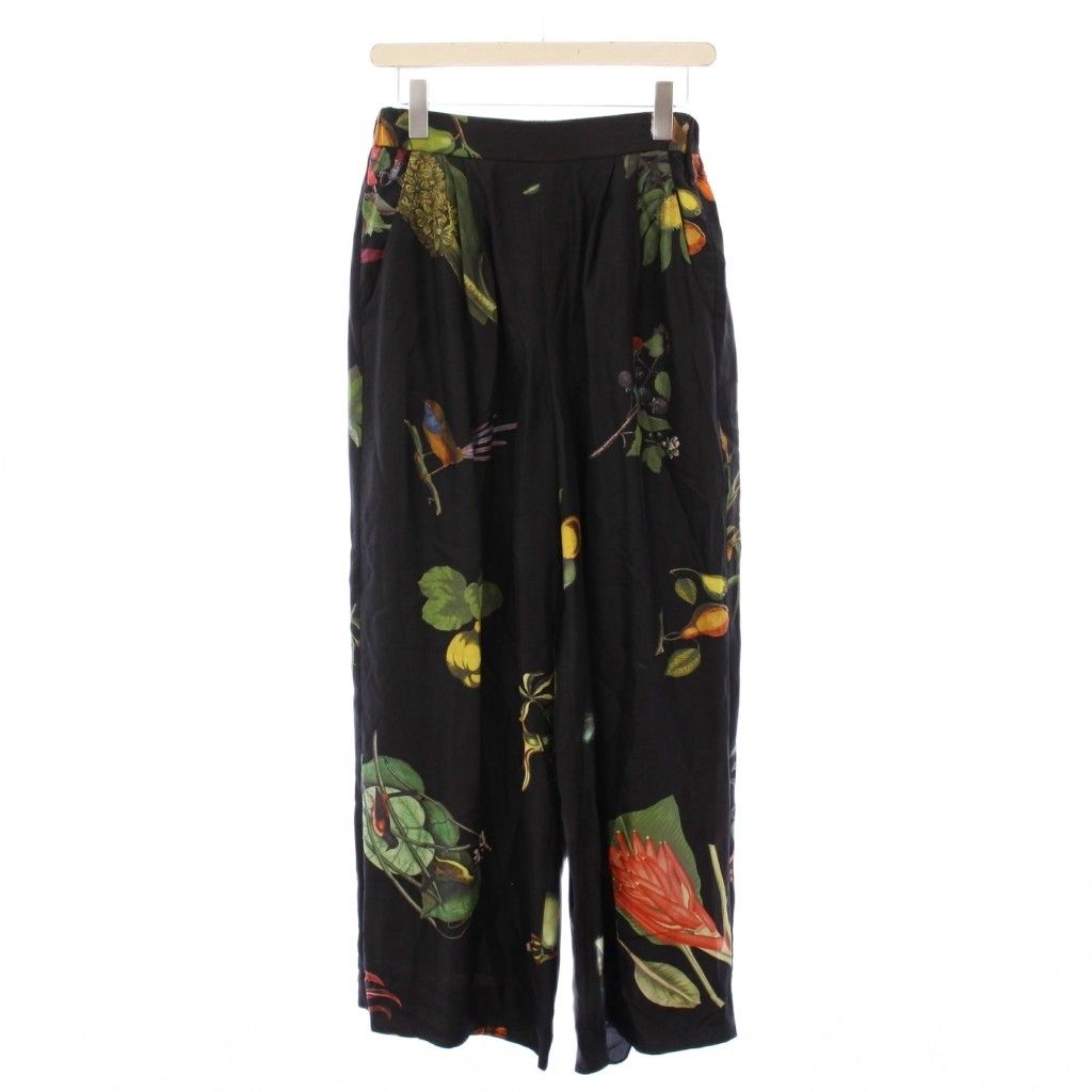 新品　CABaN BIRD SINGING 2タックワイドパンツ キャバン CABaN 24SS BIRD SINGING シルク 2タックワイドパンツ