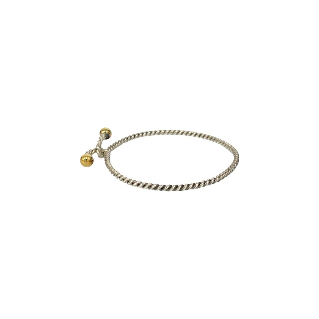 極 美品 TIFFANY&Co. ティファニー フック アンド アイ ダブル