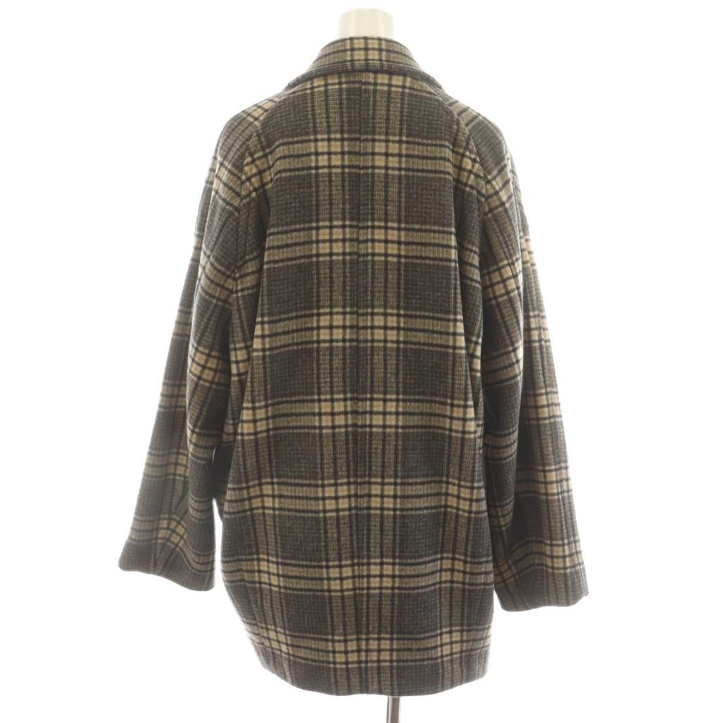 ジャーナルスタンダード スーパー140ビーバーテーラーコート チェック