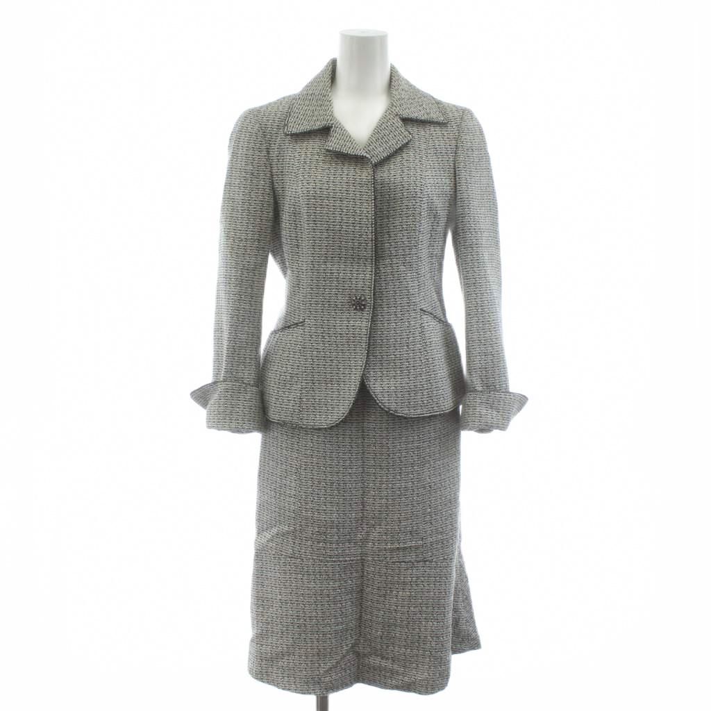 23区 オンワード樫山 スーツ セットアップ 上下 テーラードジャケット