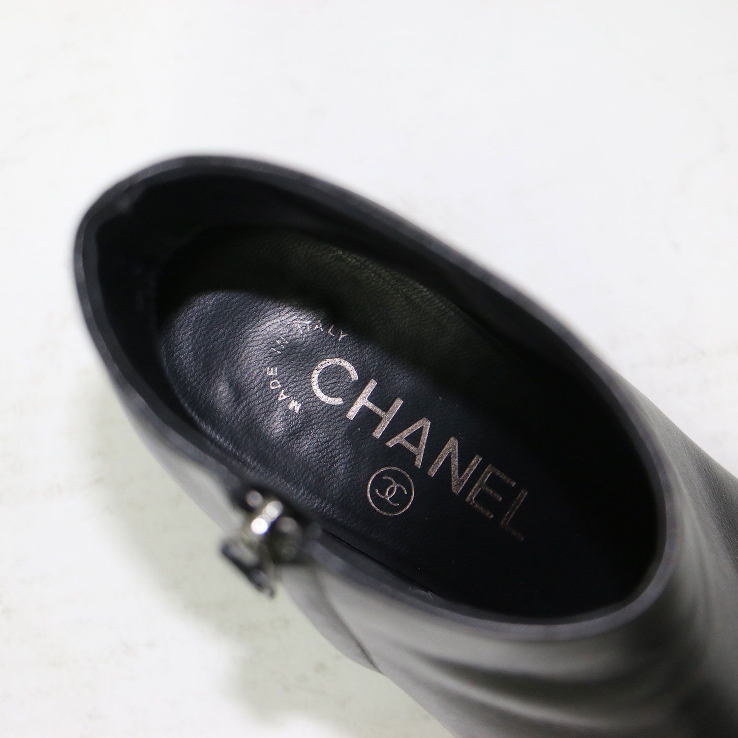 CHANEL シャネル サイズ:38(25.0cm) | ココマーク レザー ショート