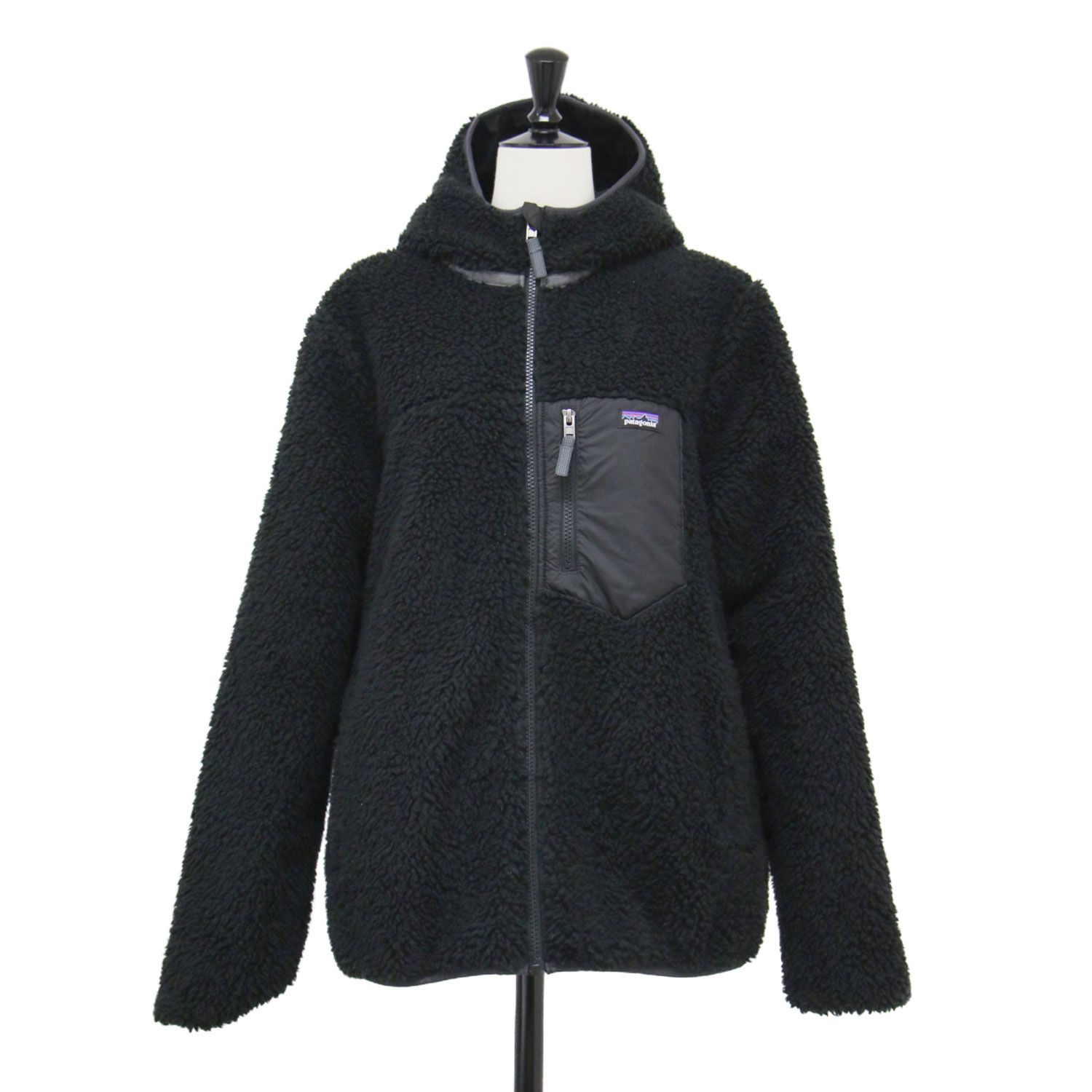 美品】Patagonia パタゴニア ジャケット ブラック 黒 サイズ:XXL(KIDS 