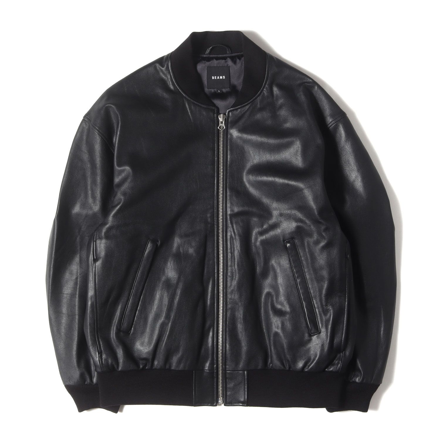 美品】BEAMS ビームス ジャケット ブラック 黒 サイズ:L | 24AW ゴート 
