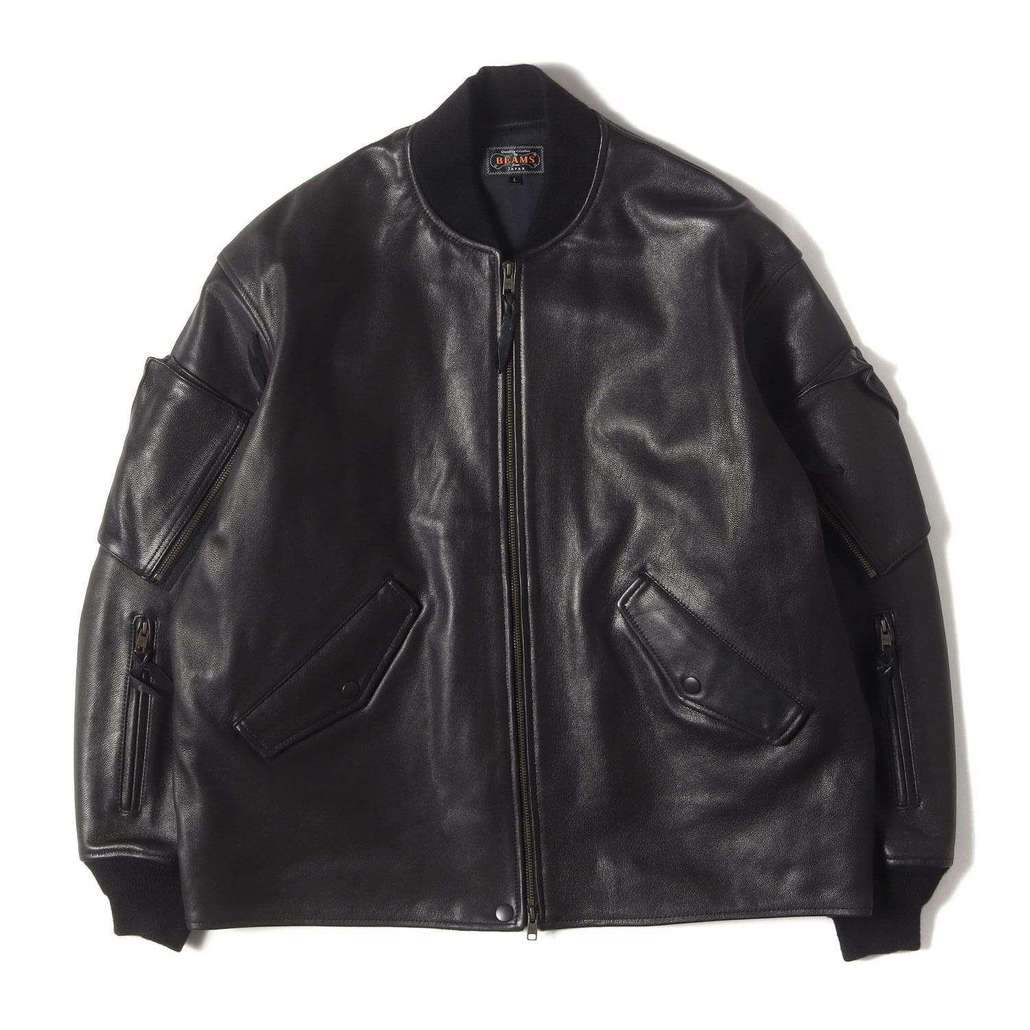美品】BEAMS ビームス ジャケット ブラック 黒 サイズ:L | 24AW ゴート