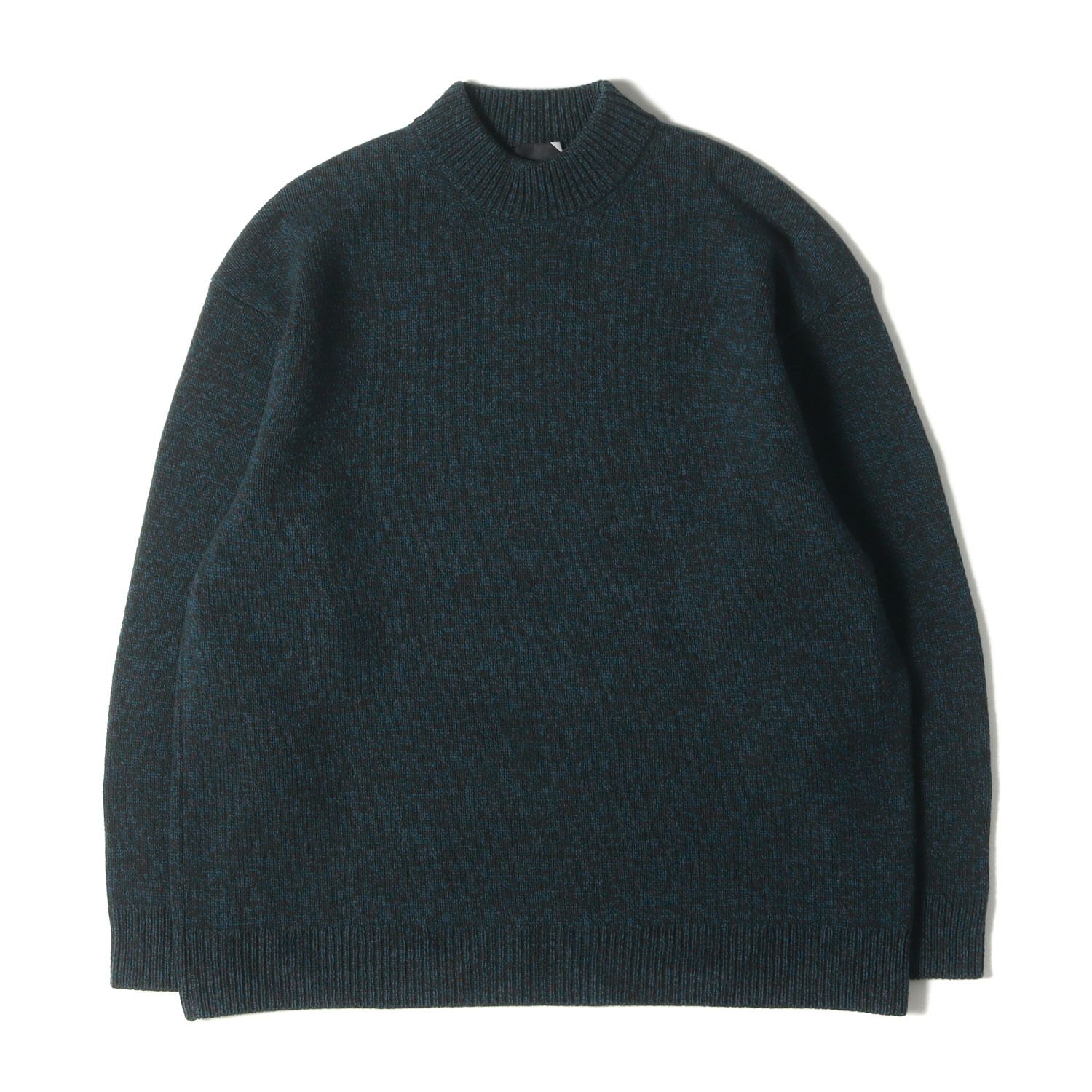 美品】ATON エイトン ニット グリーン サイズ:4 | 21AW モックネック