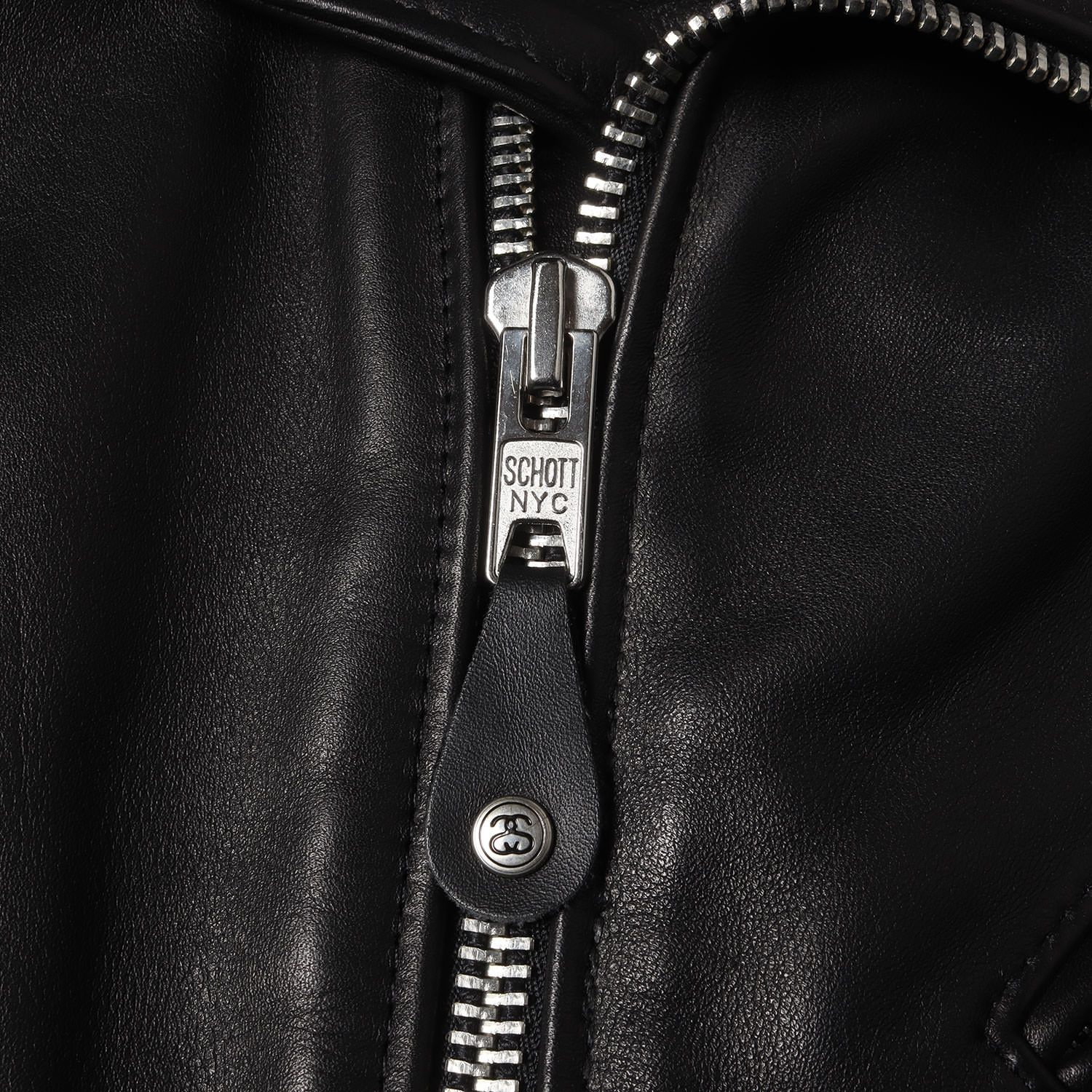 美品】STUSSY ステューシー ジャケット ブラック 黒 サイズ:36(S