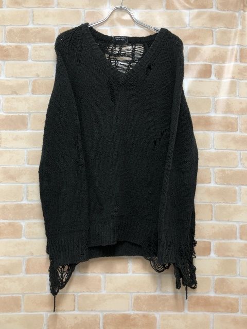 中古】 NUMBER (N)INE ナンバーナイン 03AW カート期 グランジニット