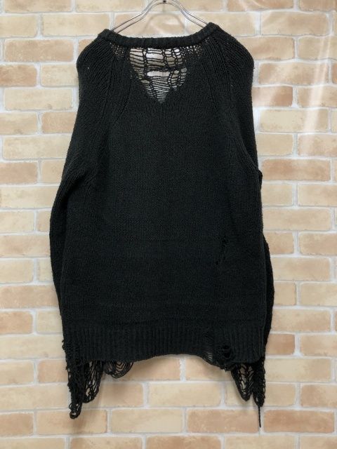 中古】 NUMBER (N)INE ナンバーナイン 03AW カート期 グランジニット