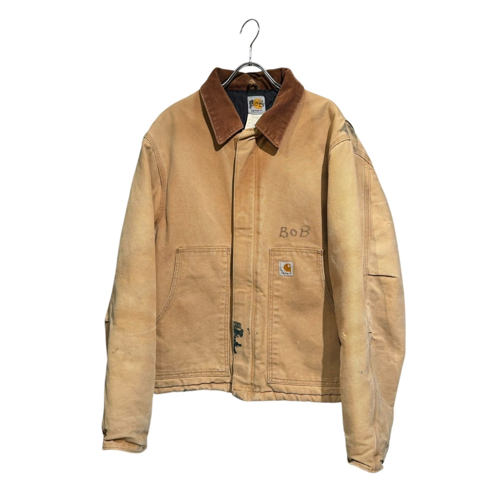 カーハート carhartt トラディショナルジャケット　ベージュ　USA製 カーハート carhartt トラディショナルジャケット ベージュ USA製 中古
