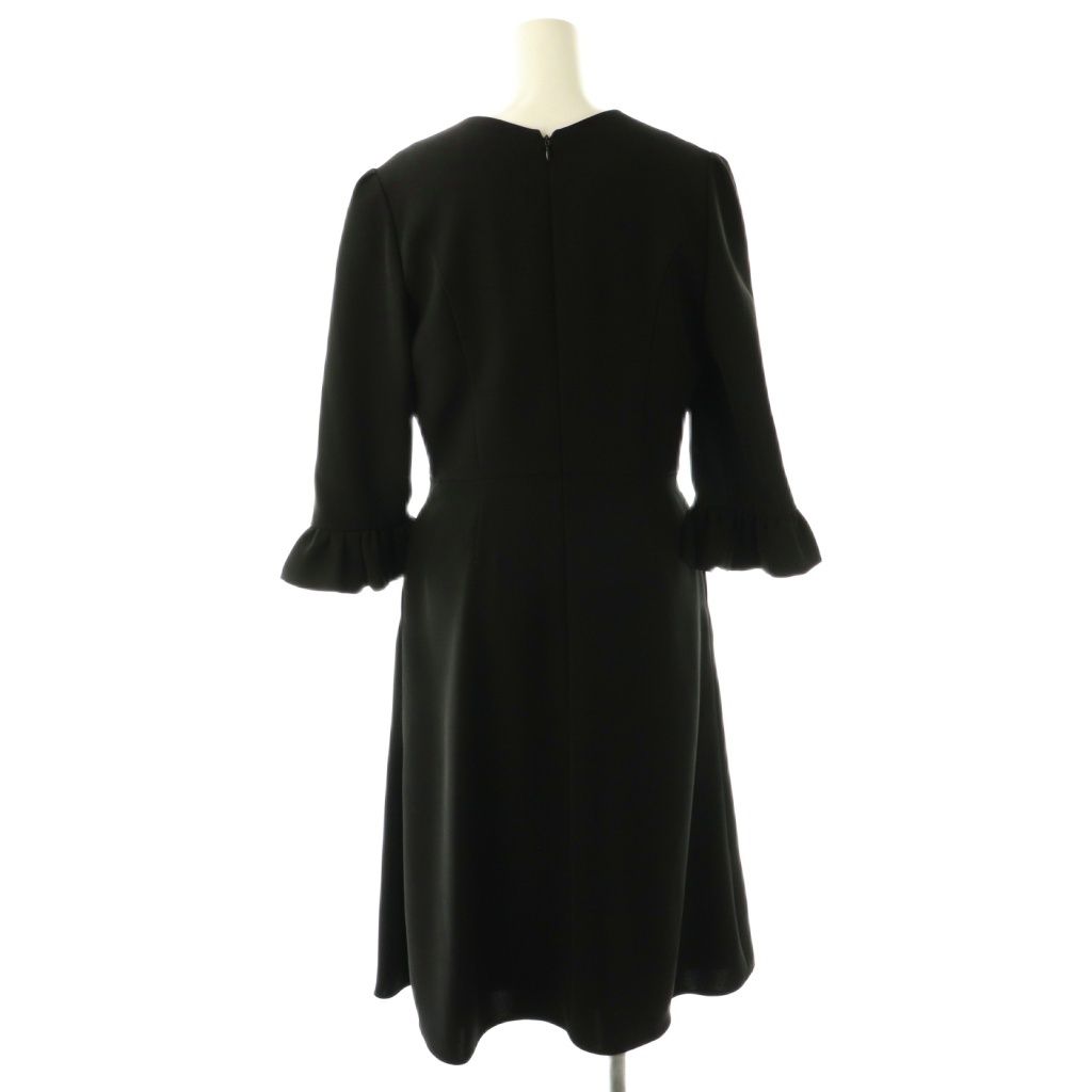 ボーダーズアットバルコニー BORDERS at BALCONY V-NECK DRESS