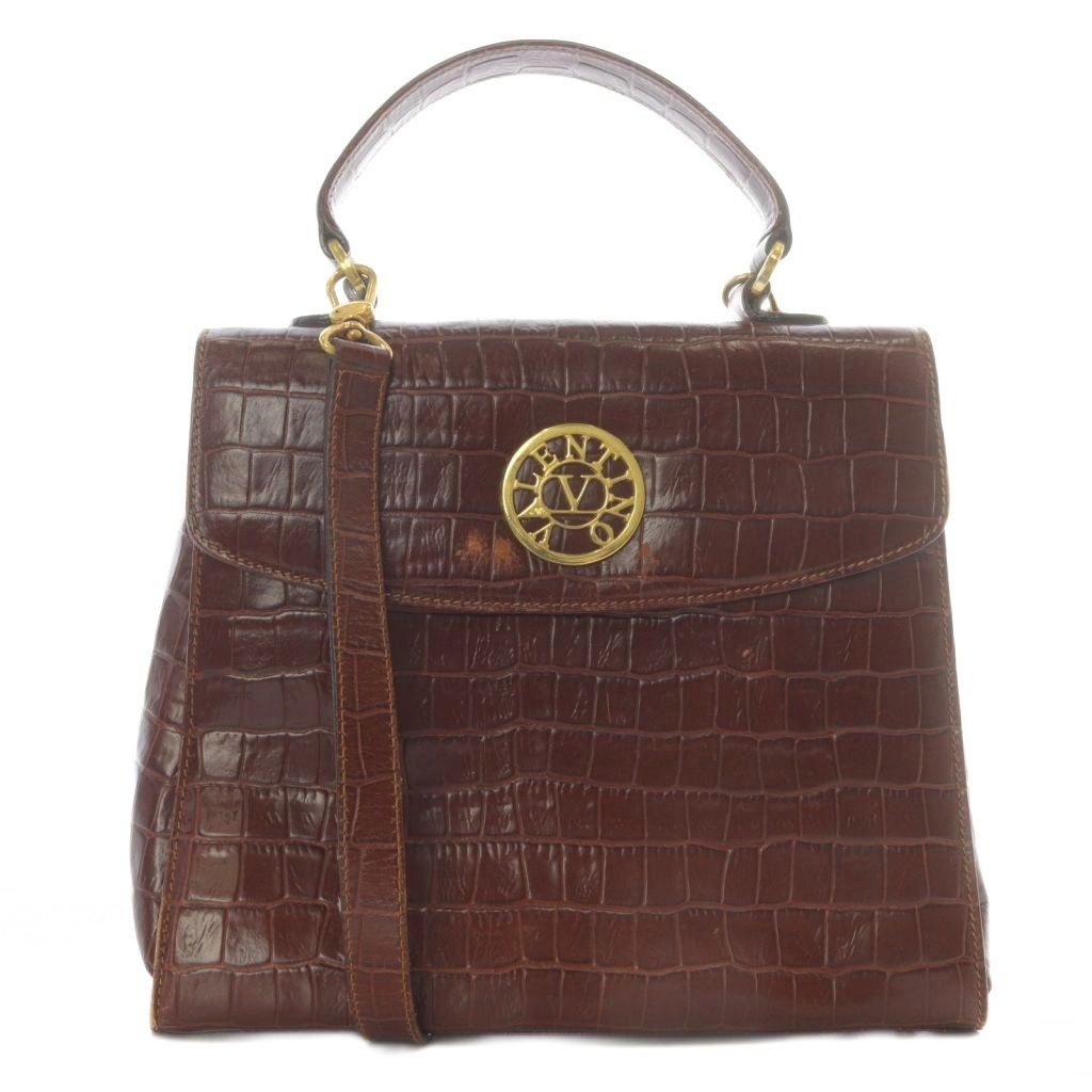 Valentino 型押し クロコ バッグ ヴァレンティノ ガラヴァーニ VALENTINO GARAVANI クロコ型押し
