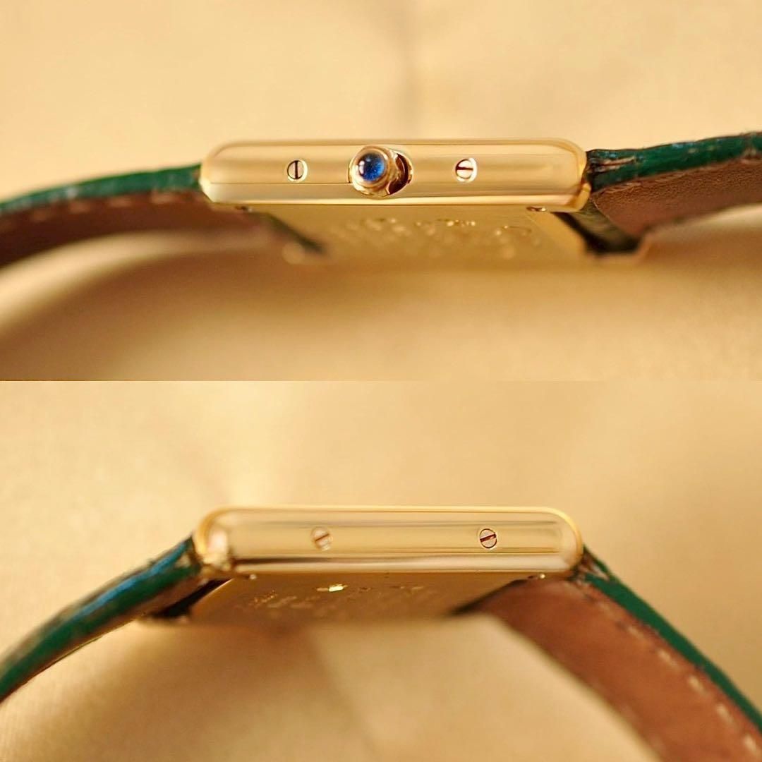 Cartier マストタンクSM ヴェルメイユ グレー ローマン クォーツ
