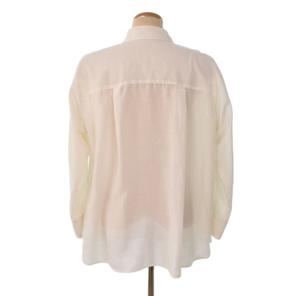 シアーシャツ新品！新作！アルページュストーリー今月までの出品 アルページュ ストーリー Arpege story 22SS シアーシャツ ブラウス