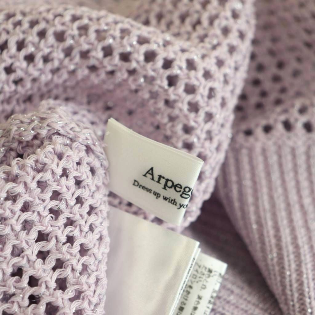 アルページュ ストーリー Arpege story 25SS 2WAYメッシュカーデ