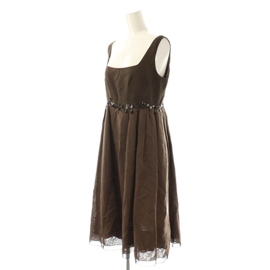 フォクシー ブティック FOXEY BOUTIQUE ノースリーブワンピース 40