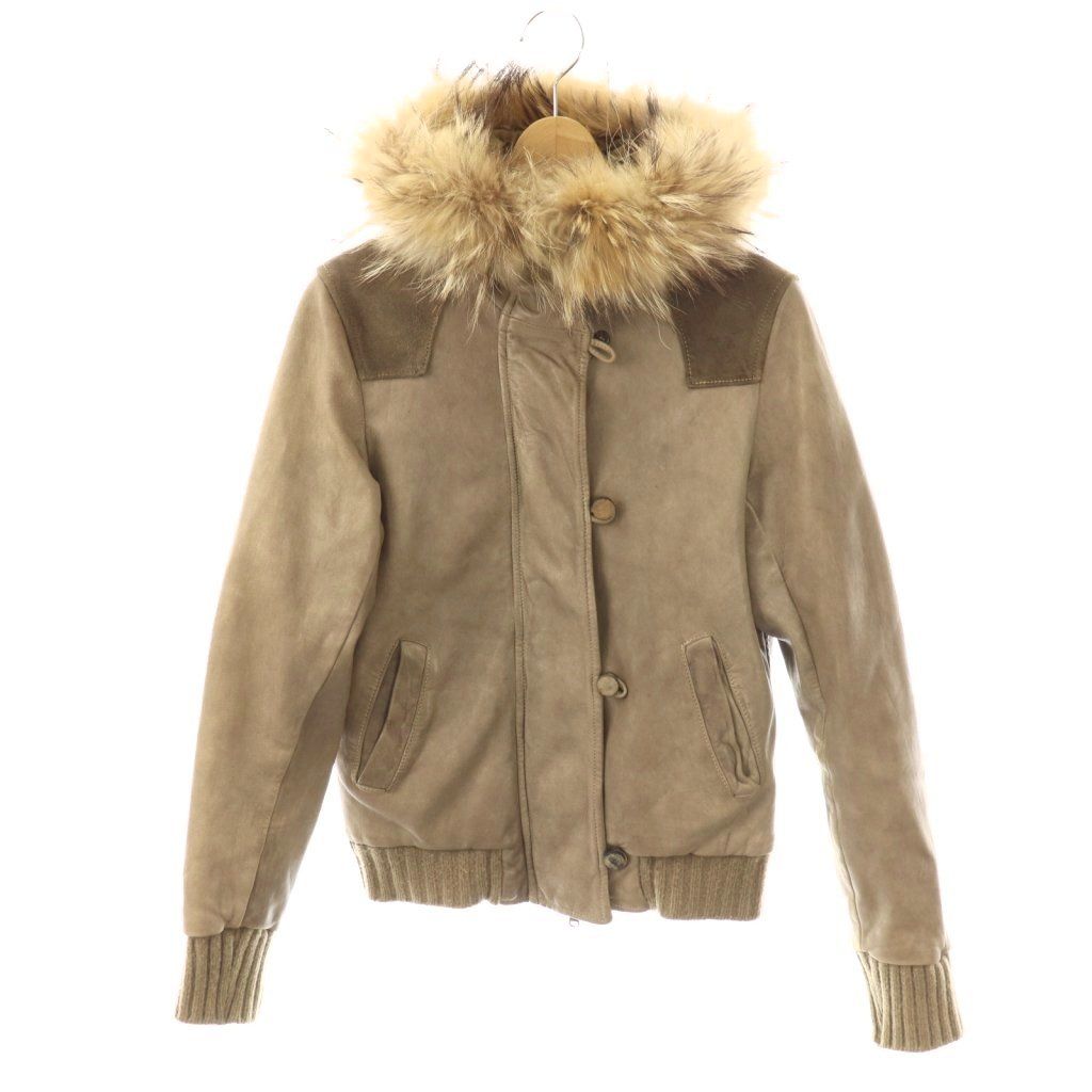 ジョルジオブラット GIORGIO BRATO ファーレザージャケット アウター