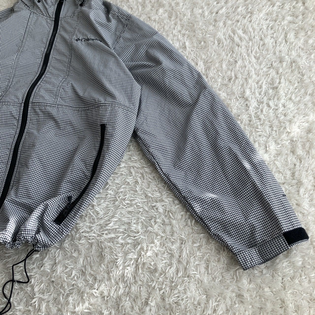 Columbia コロンビア マウンテンパーカー フード ジャケット ギンガム 