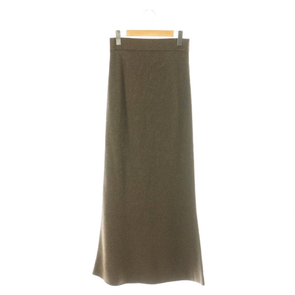 エーピーストゥディオ AP STUDIO 24AW カシミヤミックスニットスカート
