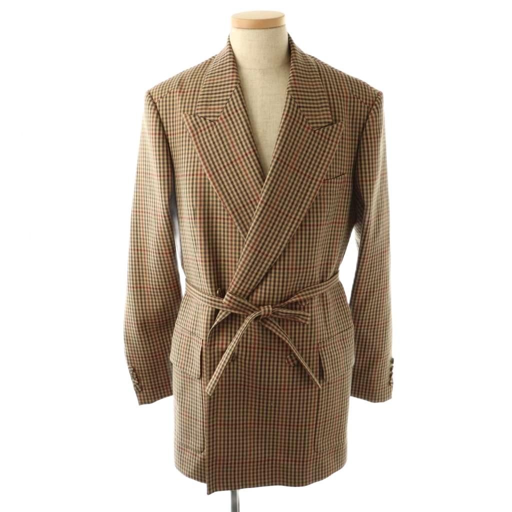 ドリスヴァンノッテン DRIES VAN NOTEN ウールダブルブレストオーバー