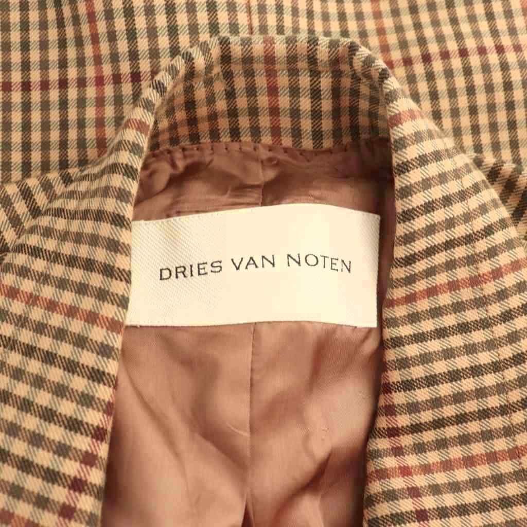 ドリスヴァンノッテン DRIES VAN NOTEN ウールダブルブレストオーバー