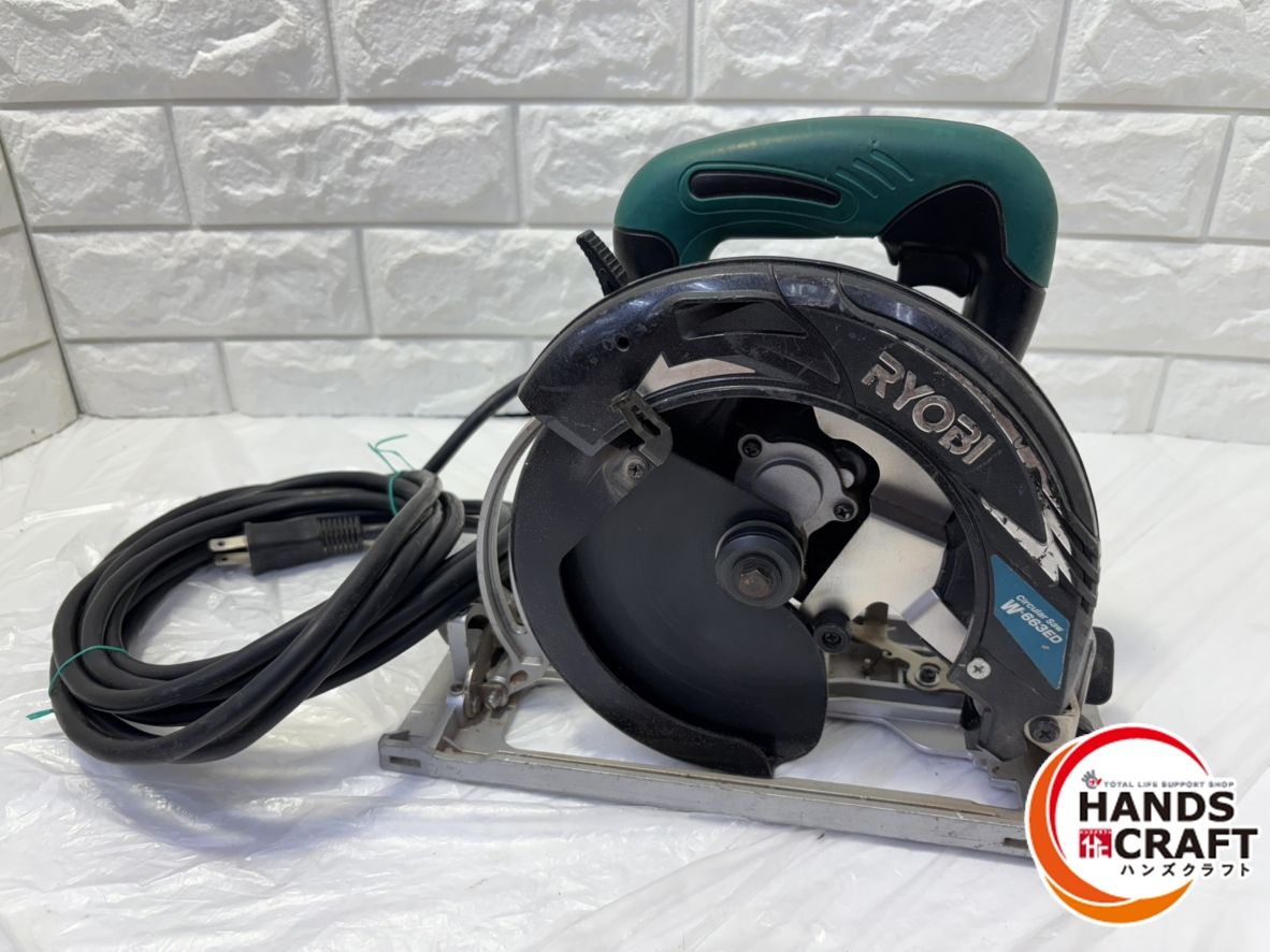 RYOBI 160-172mm 電子マルノコ W-663ED 2014年製 中古 ▽【中古】リョービ W-663ED 電子丸ノコ 160～172mm 100V - メルカリ