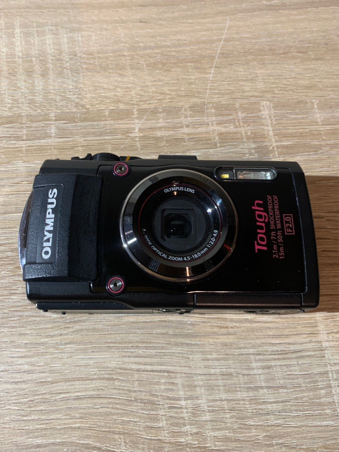 7411 OLYMPUS STYLUS Tough TG-4 ブラック デジカメ ジャンク品 - メルカリ