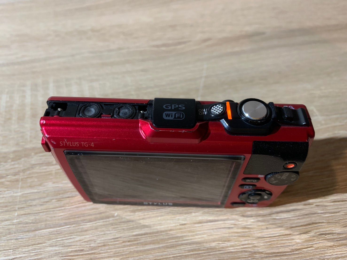 7412 OLYMPUS STYLUS Tough TG-4 レッド デジカメ ジャンク品 - メルカリ