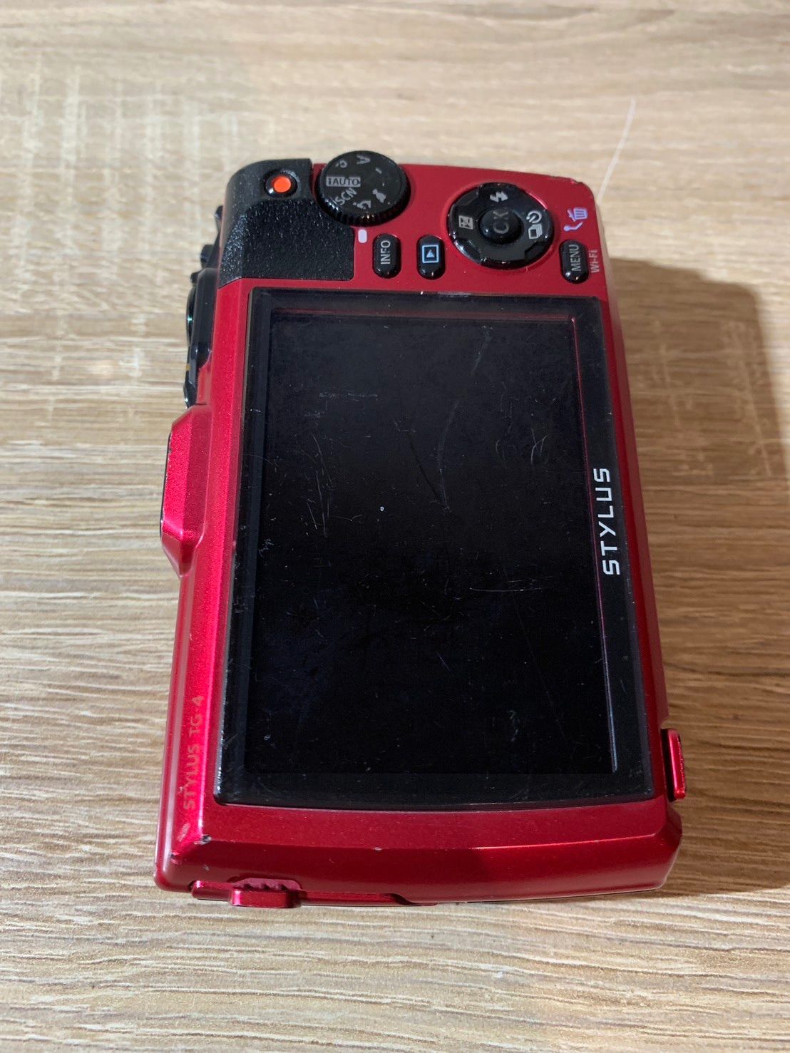 7412 OLYMPUS STYLUS Tough TG-4 レッド デジカメ ジャンク品 - メルカリ