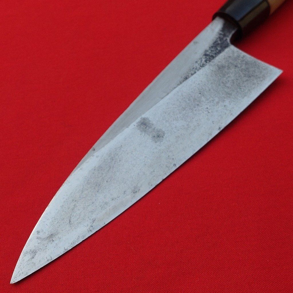 出刃包丁 大型 刃長約200㎜ 峰厚最大約11㎜ 重量約430g 片刃【3980 出刃包丁 大型 刃長約200㎜ 峰厚最大約11㎜ 重量約430g 片刃 大型出刃