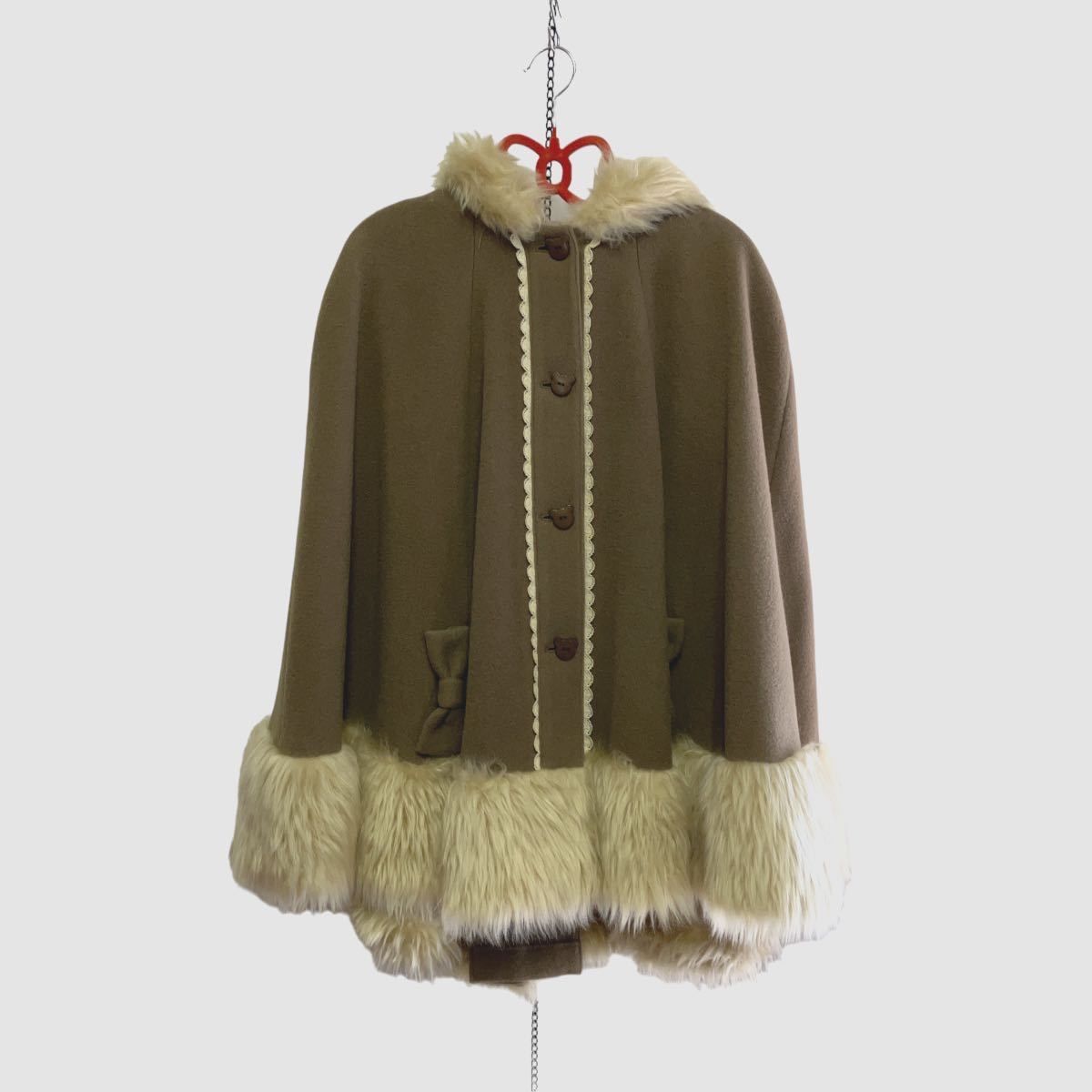 送料込み☆【metamorphose temps de fille】くまみみマント