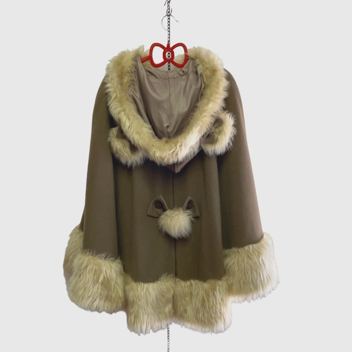 送料込み☆【metamorphose temps de fille】くまみみマント