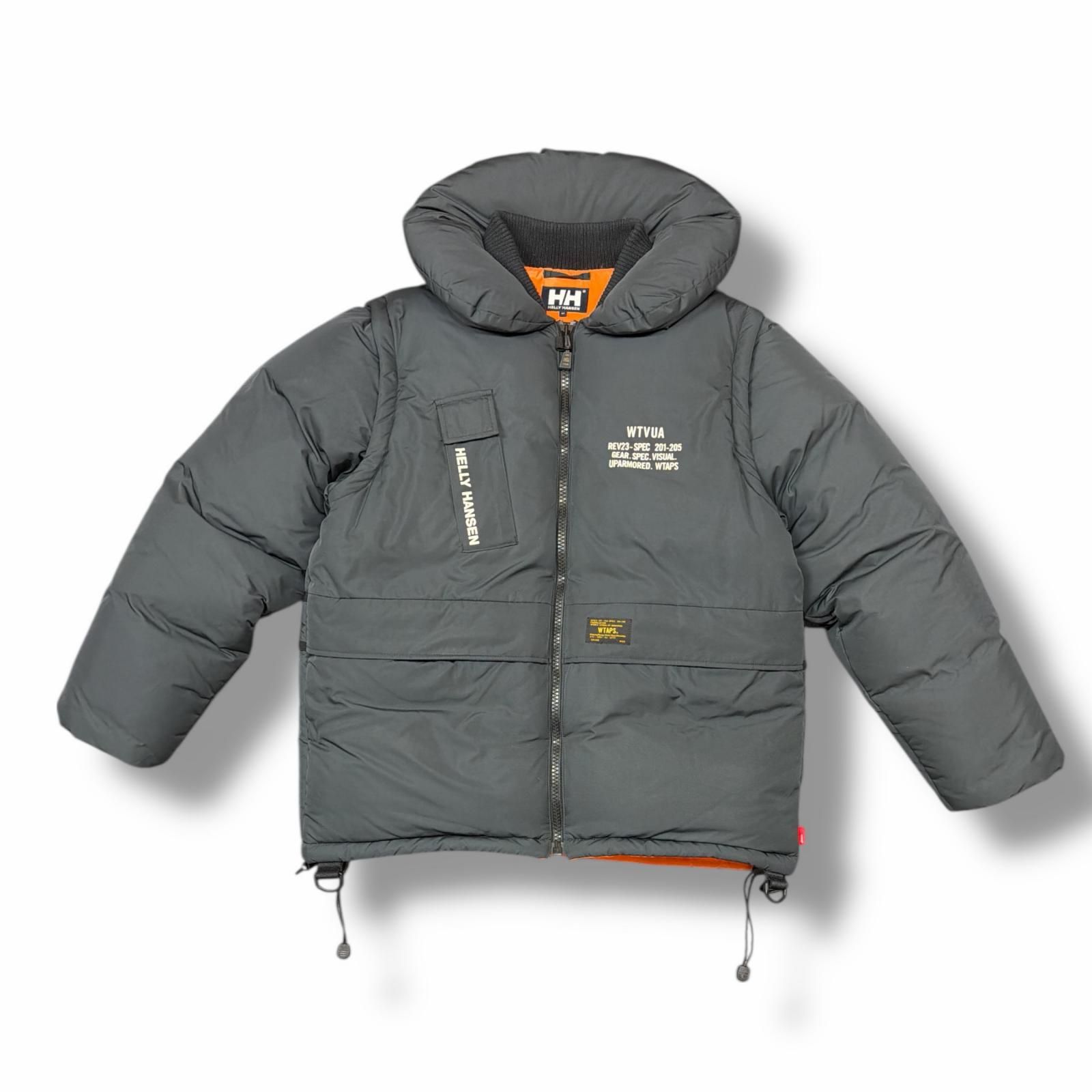 WTAPS 16AW PBS/JACKET.POLYESTER.TAFFETA.HELLY HANSEN コラボ ダウン 