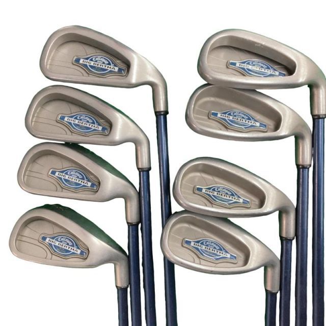 中古】 キャロウェイ BIG BERTHA X-12 10S アイアンセット IR SUPER JV