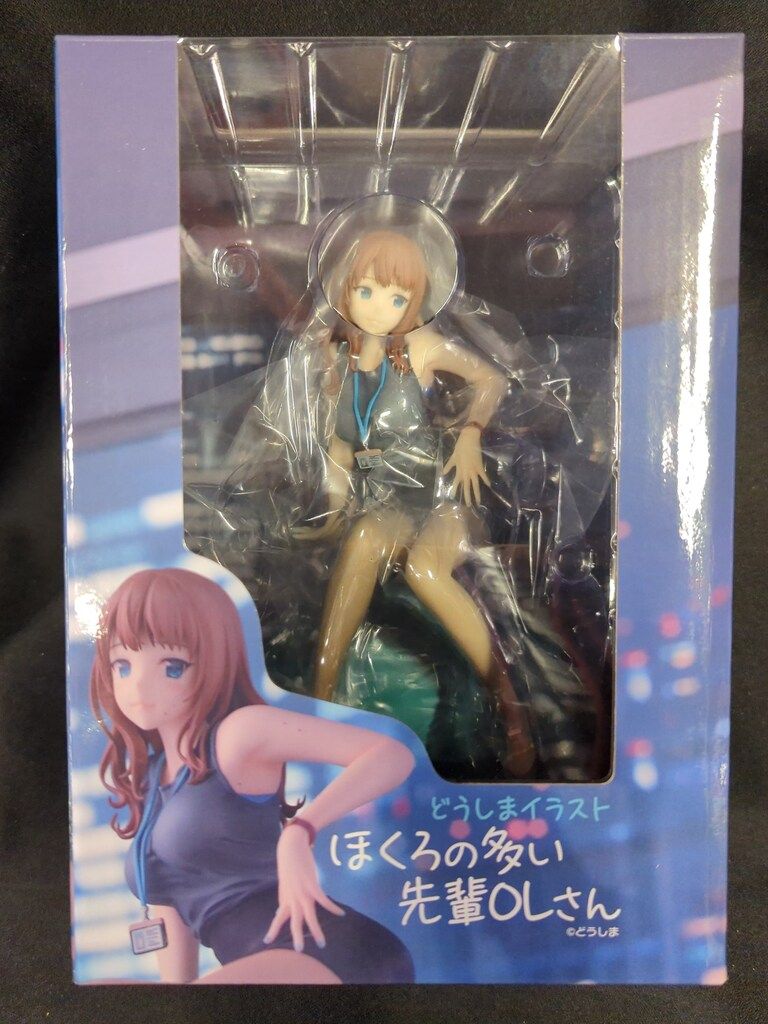 『ほくろの多い先輩OLさん』 完成品 フィギュア　どうしま どうしまイラスト『ほくろの多い先輩OLさん』 |ユニオンクリエイティブ