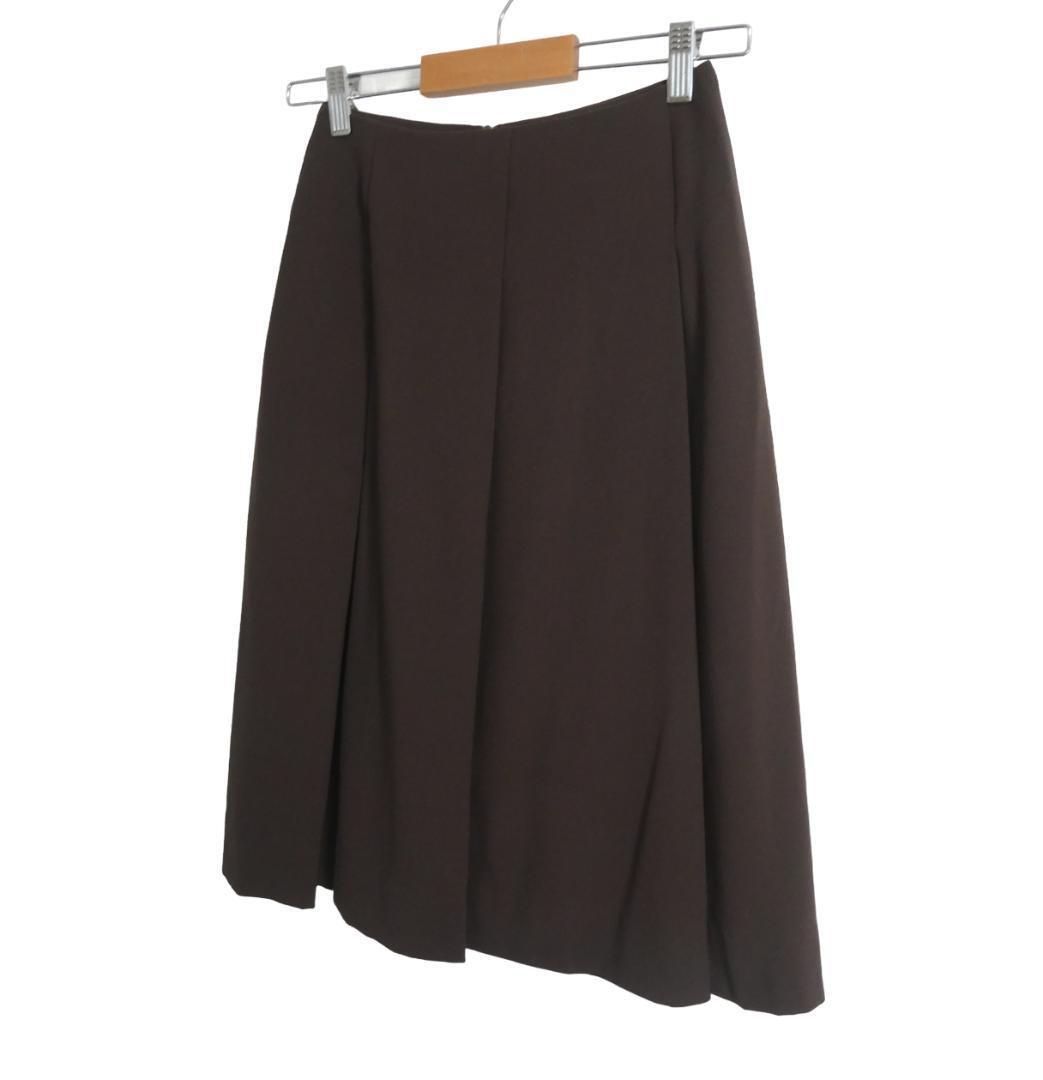 美品 FOXEY BOUTIQUE フォクシーブティック サイズ38 タック ミディ丈