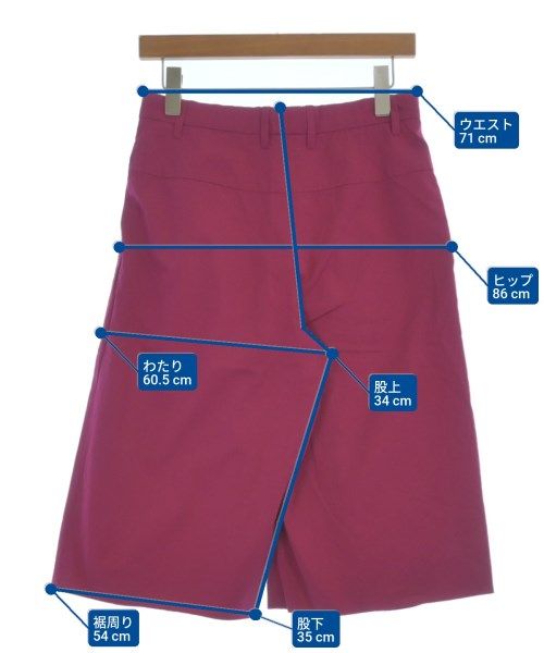 HERMES エルメス クロップドパンツ レディース 【古着】【中古】 HERMES クロップドパンツ レディース 【古着】【中古】【送料無料