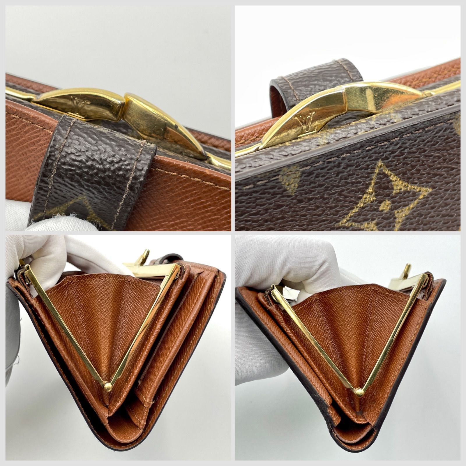 ルイヴィトン モノグラム / ポルトモネ ビエ ヴィエノワ M61663